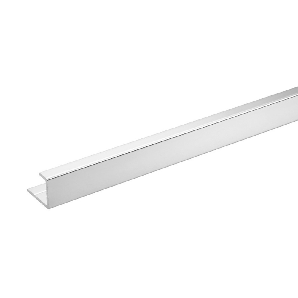 Cut out image of the Crosswater Chrome Straight End Trim